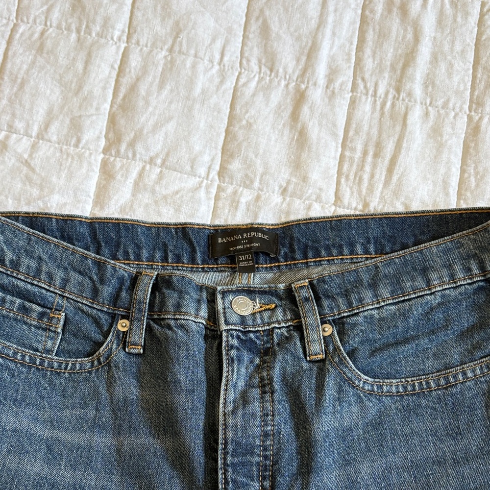 Banana Republic Classic Blue Jeans